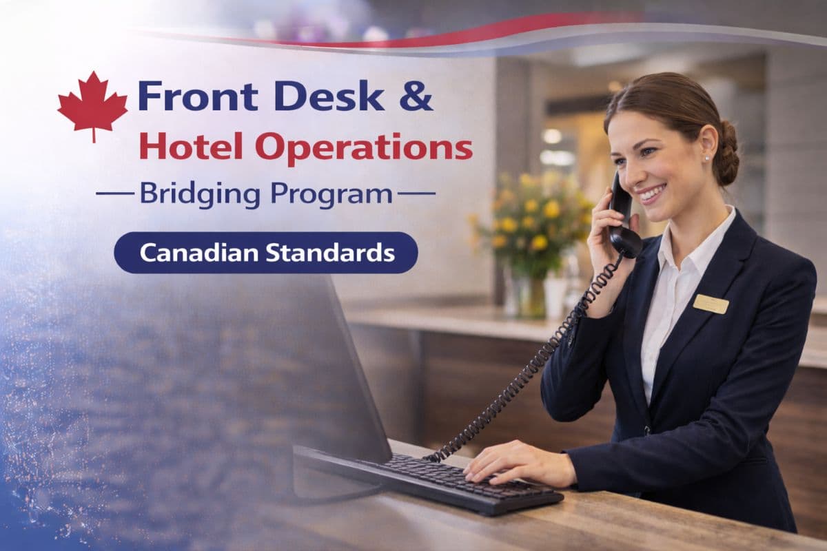Front Desk & Hotel Operations Bridging Program – Canadian Standards – bridging course at Richmond Hill College
