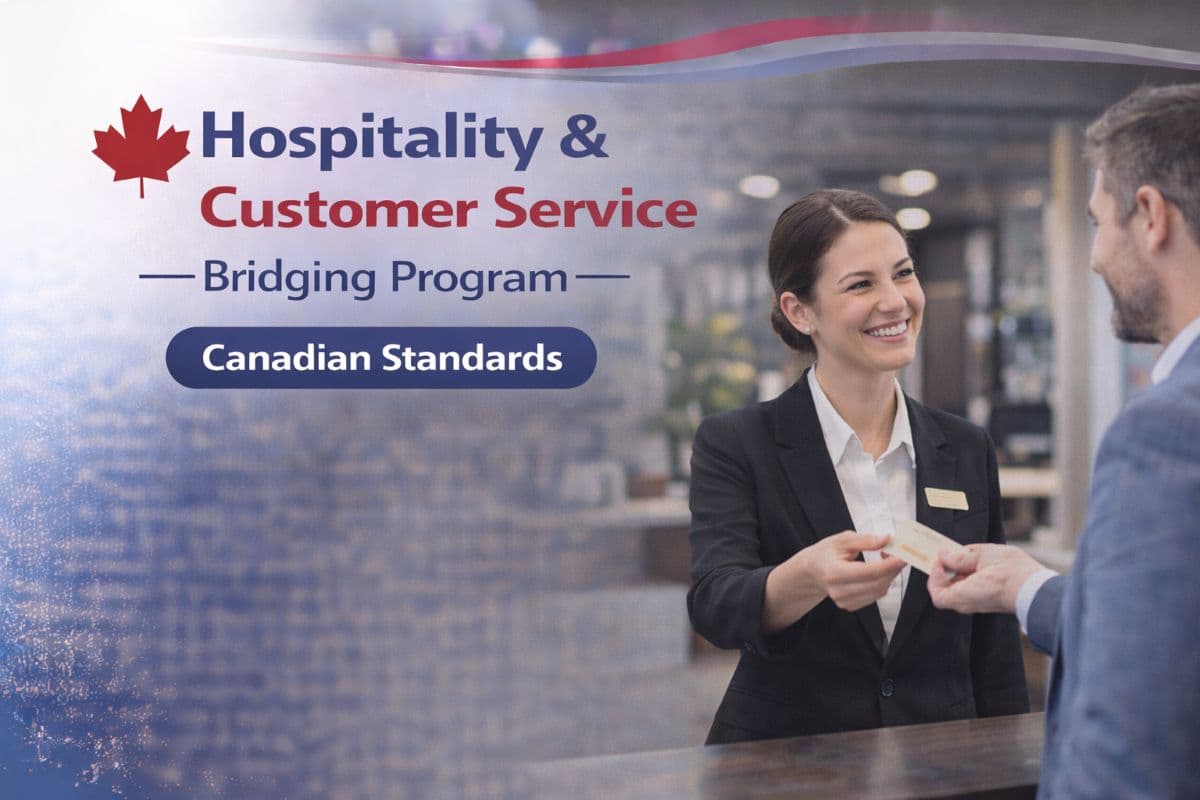 Hospitality & Customer Service Bridging Program – Canadian Standards – bridging course at Richmond Hill College