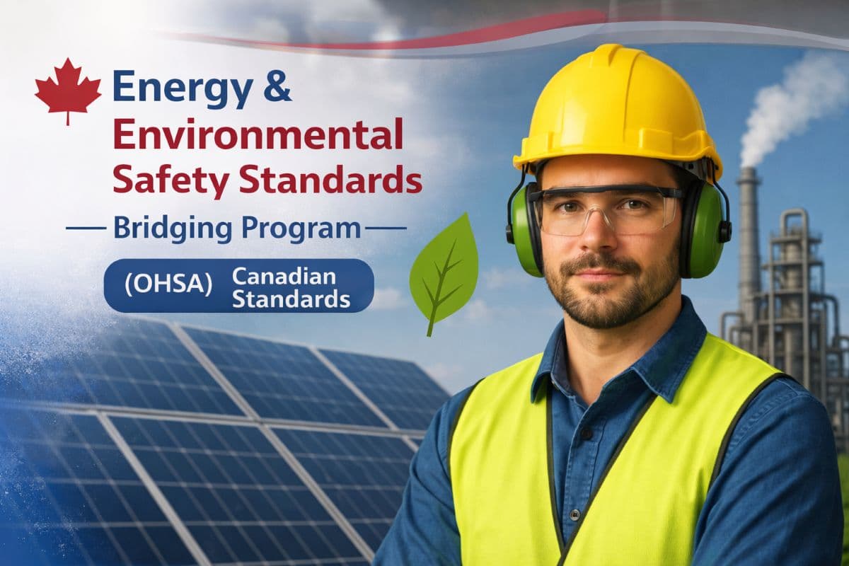 Energy & Environmental Safety Standards (OHSA) – programme de transition au Collège Richmond Hill