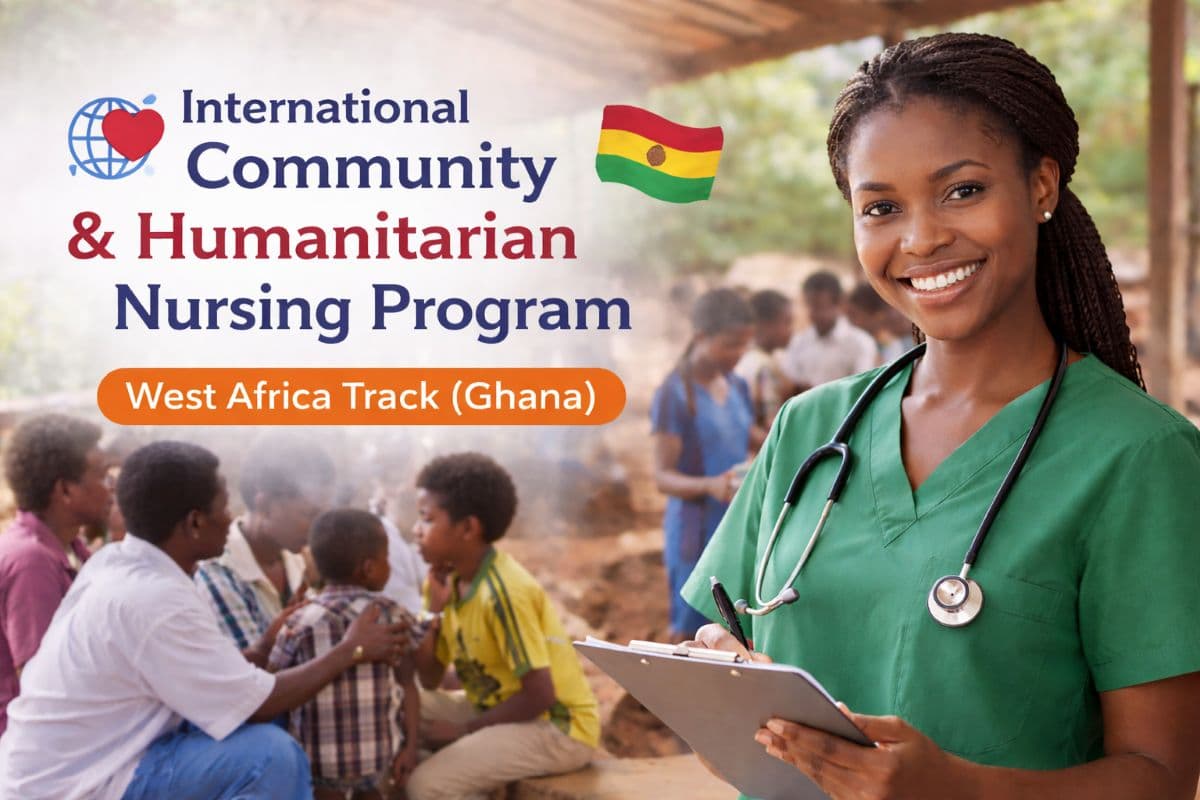 International Community & Humanitarian Nursing Program West Africa Track (Ghana) – programme de transition au Collège Richmond Hill